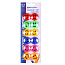 Кнопки магнитные цветные Smile 30мм,12 шт