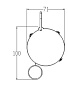 Экран для проектора Classic Norma 158x158 см