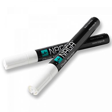 Маркер меловой Naga белый