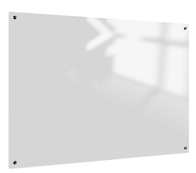 Стеклянная доска 90х120см белая в Минске - лучшая цена