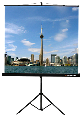 Экран на штативе Lumien Eco View 200x200см Matte White в Минске - лучшая цена