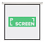 Экран с электроприводом PL Magna 244x244 см Matte White (1:1)