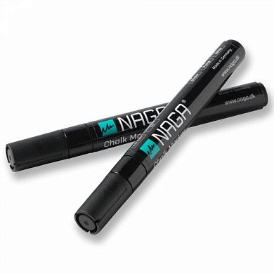 Маркер меловой Naga черный