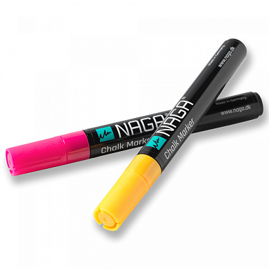 Маркер меловой Naga оранжевый